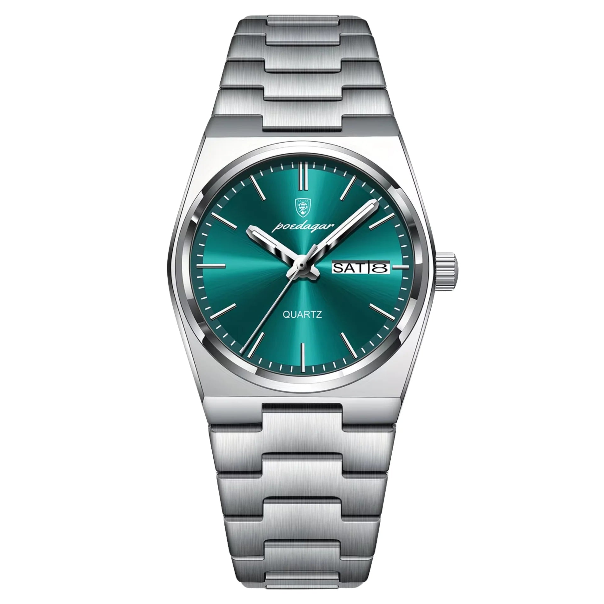 Prestige Men’s Watch – Luxury Stainless Steel Quartz Timepiece